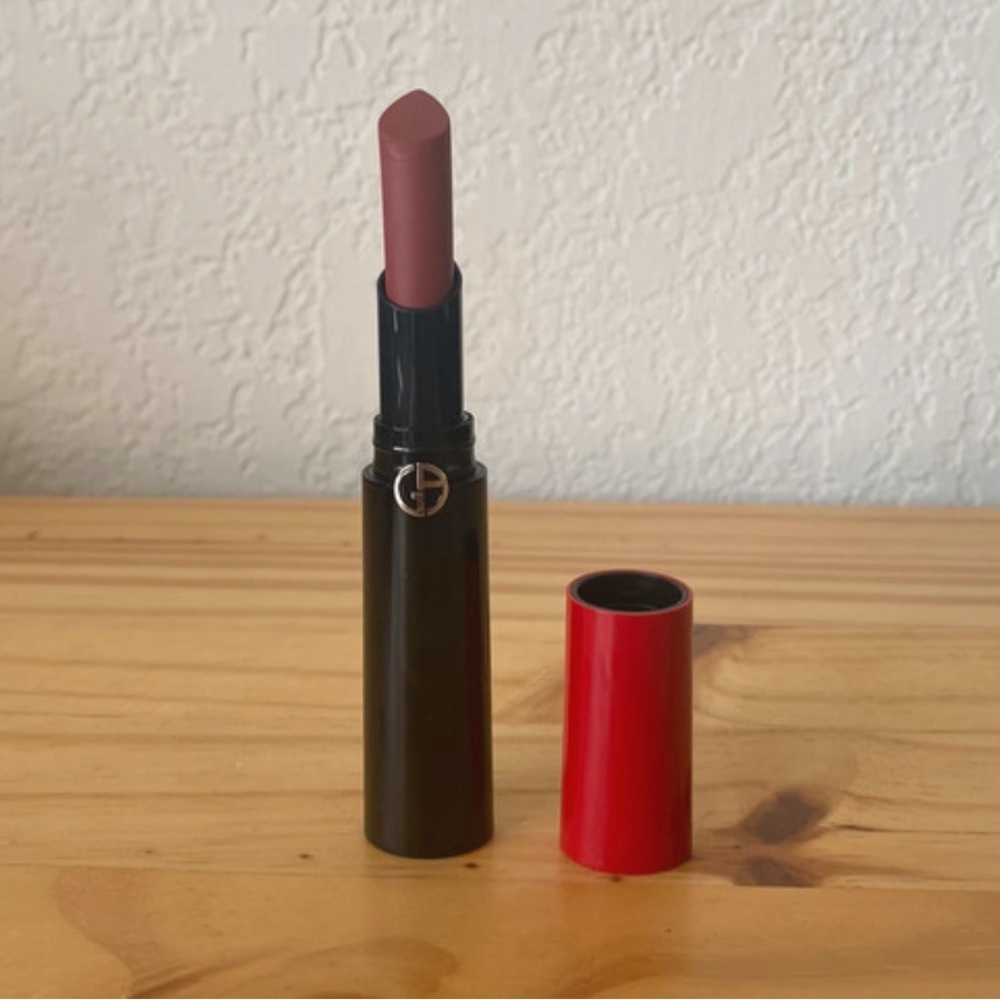 Giorgio Armani // Lip Power Longwear Satin Lipstick Brown Red Shade 201 (NWT)